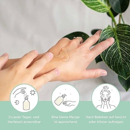 Bio Aloe Vera Gel Rein - Feuchtigkeitspflege für den Körper - Skincare Body Moisturizer 250ml - Sonnenbrandpflege - нату