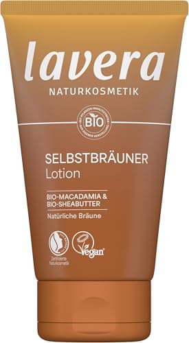 Lavera Selbstbräuner Lotion - natürliche Körperbräune - feuchtigkeitsspendend - vegan - Naturkosmetik - 125 ml