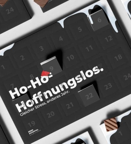 Demotivierender Adventskalender für Erwachsene - 30 Tage voller Hoffnungslosigkeit
| Erwachsener Demotivierender Advent