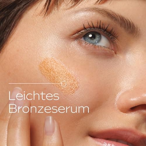 WELEDA Bio Sunkissed Bronzing Serum Drops naturkosmétique Feuchtigkeitsbooster Drops mit Yuzu - Vegan, 30ml für glatte,