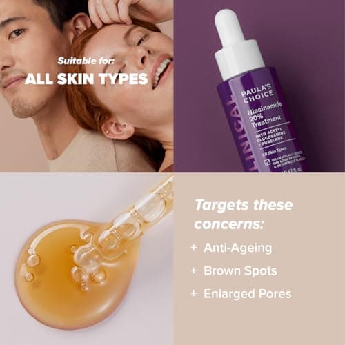 Paula's Choice CLINICAL Niacinamide 20%Treatment - Minimiert Poren & Pigmentflecken - für Alle Hauttypen - 20 ml  
Paula