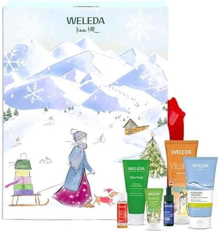 WELEDA Bio Adventskalender 2025 - Premium naturliche Gesichts- & Körperpflege für Männer & Frauen zum besonderen Weihnac