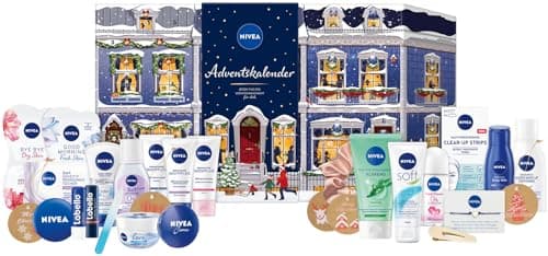 NIVEA Adventskalender 2025 - 24 Türchen mit verwöhnenden NIVEA Pflegeprodukten für die Adventszeit
| NIVEA Adventskalen