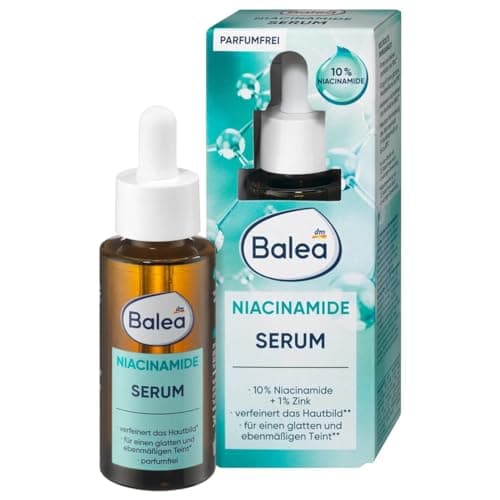 Balea Niacinamide Serum 30 ml für reife Haut
| Balea Niacinamide Serum 30 ml zur Feinerschmiere
| Balea Niacinamide Ser