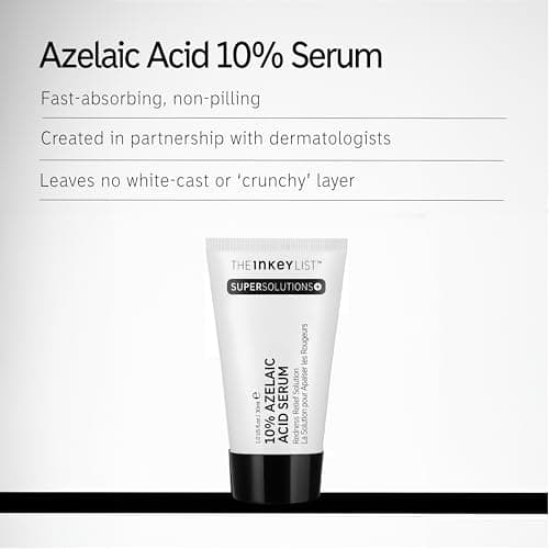 The INKEY List 10% Azelaic Acid + 10% Niacinamide Serum - Supersolutions | Ölübertragung und Rötungen kontrollieren | 30