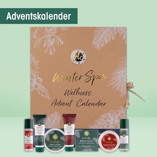 Accentra - Adventskalender Beauty 2025 mit 24 Wellness & Körperpflege Produkten – SPA Pflege für Frauen – perfekt für We