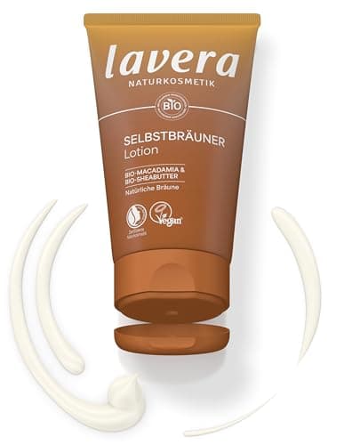 Lavera Selbstbräuner Lotion - natürliche Körperbräune - feuchtigkeitsspendend - vegan - Naturkosmetik - 125 ml