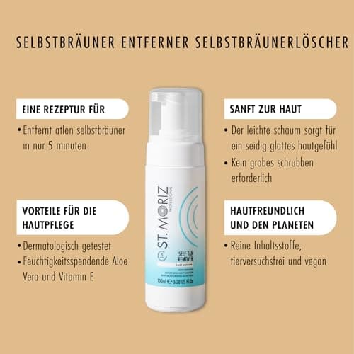 ST. MORITZ Selbstbräuner Face Mist - Für ein sanftes Bronzieren des Gesichts, ideal für tägliche Verwendung - Mit Pflanz