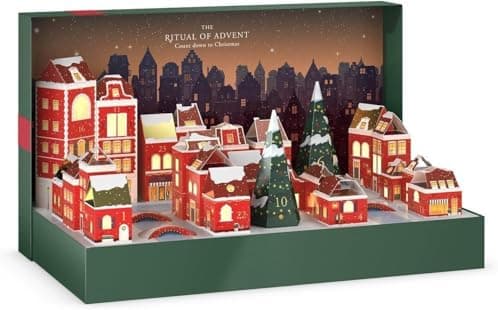 JUNG Adventskalender 2025 DE-LUXE, Kosmetik Kalender für Frauen & Mädchen, 24 Geschenke, Pflegeweihnachtskalender