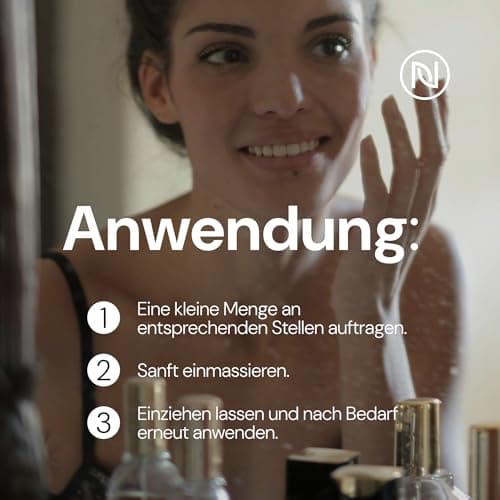 BIO Niacinamide Serum 10% mit Zink & Hyaluron - Porenverfeinerndes Gesichtsserum - Für reife Haut - Made in Germany (100