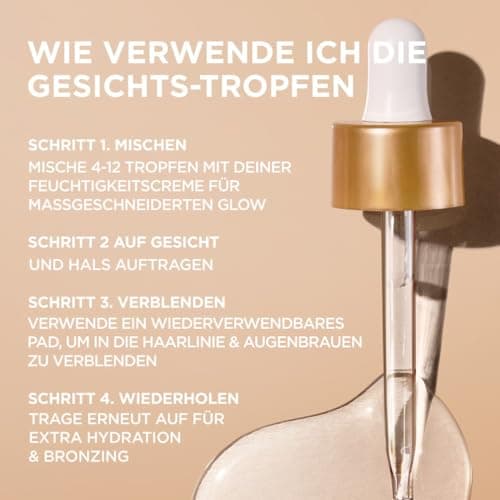 Garnier Selbstbräunungs-Konzentrat Serum 30 ml für natürlichen Teint
| Ambre Solaire Natural Bronzer 30 ml gleichmäßige