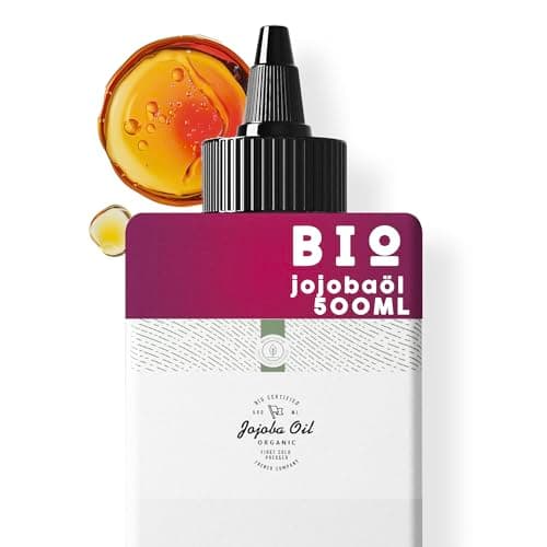 BIO Jojobaöl 100ml - Rein, Kaltgepresst - Reinigung und Pflege für Haut und Haare - Glasflasche
| 100ml BIO Jojobaöl -