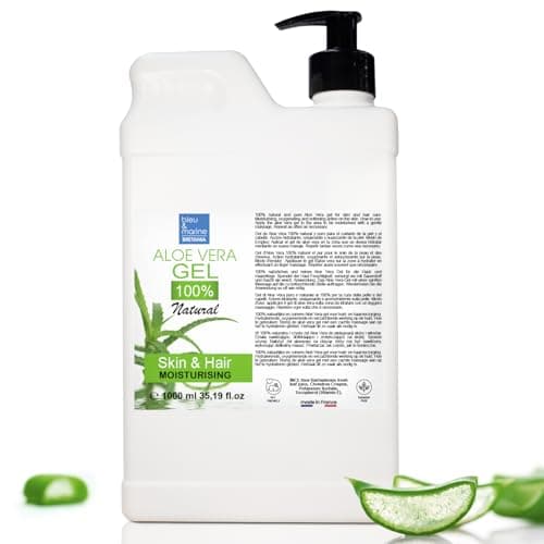 **100% Reines Aloe Vera Gel aus Bio-Pflanzen der Kanarischen Inseln für Babys und Haustiere, Feuchtigkeitscreme, Gesich