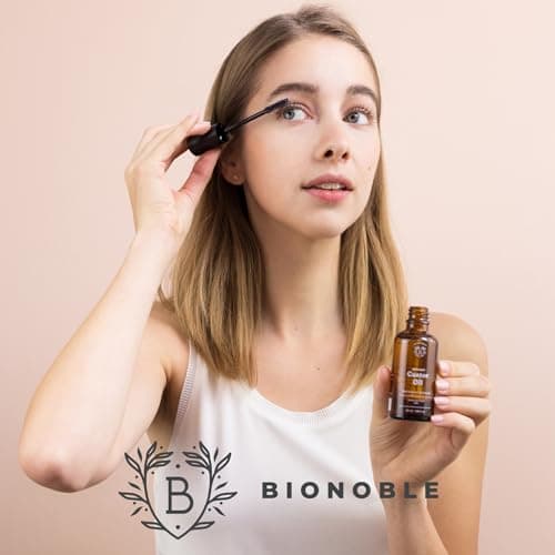 BIONOBLE Jojobaöl Bio Kaltgepresst für Sehnenpflege und Pickelregulation - Haare, Gesicht, Körper, Nägel - Hexanfrei, V