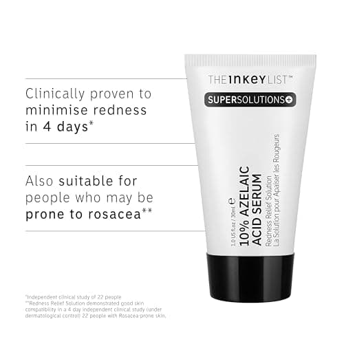 The INKEY List 10% Azelaic Acid + 10% Niacinamide Serum - Supersolutions | Ölübertragung und Rötungen kontrollieren | 30
