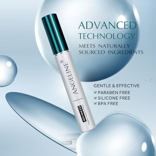 Natürliches Hormonfreies Wimpernserum Lash Serum 5ML für Längere Wimpern und Schnelleres Wachstum Vegan