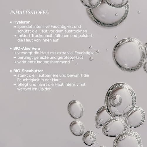 JUNGLÜCK Hyaluron Creme Hochdosiert für Altgewordene - Anti Aging Feuchtigkeitscreme - Spendet intensiv Feuchtigkeit
|