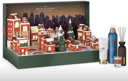 JUNG Adventskalender 2025 DE-LUXE, Kosmetik Kalender für Frauen & Mädchen, 24 Geschenke, Pflegeweihnachtskalender