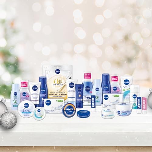 NIVEA Adventskalender 2025 - 24 Türchen mit verwöhnenden NIVEA Pflegeprodukten für die Adventszeit
| NIVEA Adventskalen