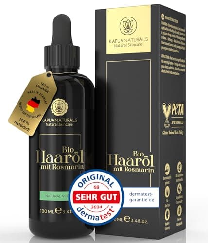 Jojobaöl Bio Kaltgepresst - 100ml - COSMOS Zertifiziert - Für Haare und Gesicht - Reguliert Sebum, Anti-Pickel - Ceramid