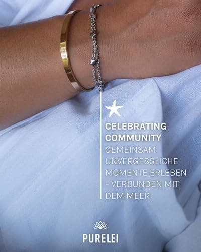 PURELEI® Bicolor Schmuck Adventskalender 2025 – 25 exklusive Schmuckstücke – Frauen Adventskalender nachhaltig und wiede