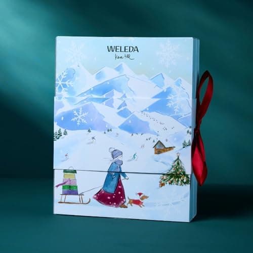 WELEDA Bio Adventskalender 2025 - Premium naturliche Gesichts- & Körperpflege für Männer & Frauen zum besonderen Weihnac