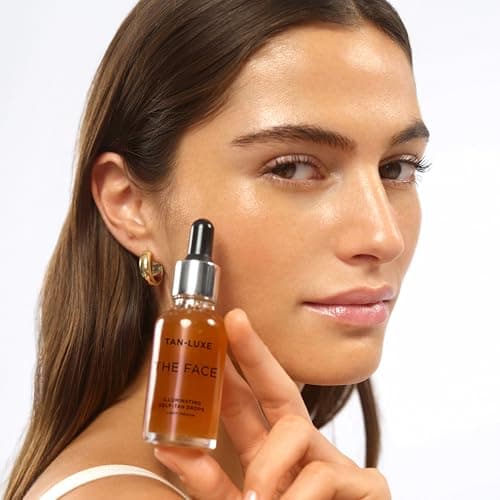 Tan Luxe THE FACE Selbstbräuner-Tropfen, Bräunungstropfen für das gesundebuatige Gesicht, tierversuchsfrei und vegan, 30