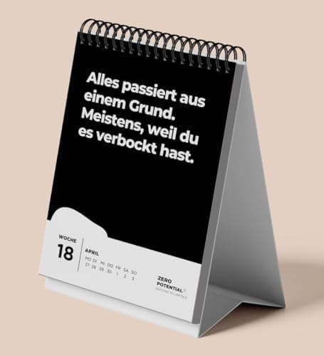 Demotivierender Adventskalender für Erwachsene - 30 Tage voller Hoffnungslosigkeit
| Erwachsener Demotivierender Advent