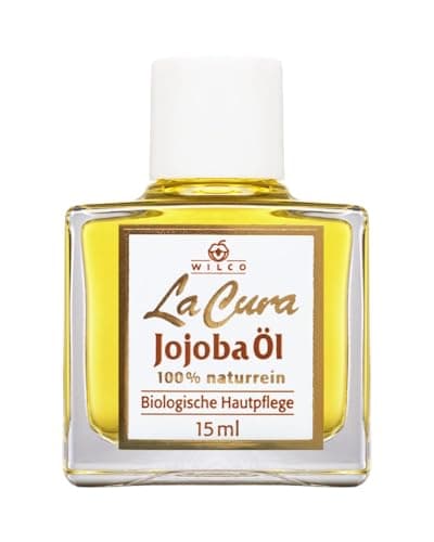 Wilco LA CURA Jojoba Öl - Feuchtigkeitsspendend für Körper und Gesicht - kalt gepresst - 100 ml - Herzarterienerweiternd