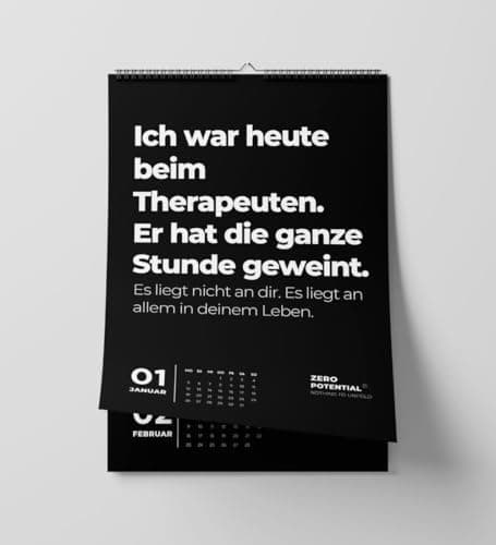 Demotivierender Adventskalender für Erwachsene - 30 Tage voller Hoffnungslosigkeit
| Erwachsener Demotivierender Advent