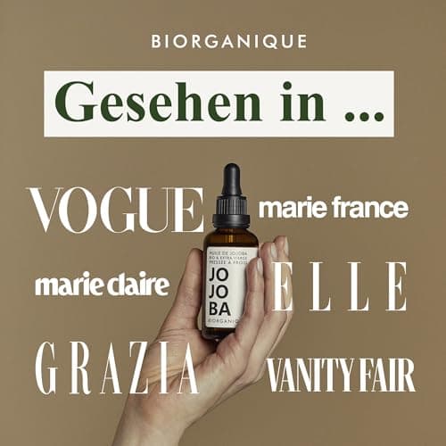 Jojobaöl BIO | 100% rein, natürlich und kaltgepresst | Pflege für Gesicht, Haare & Bart | 50 ml | Vegan & Cruelty Free |