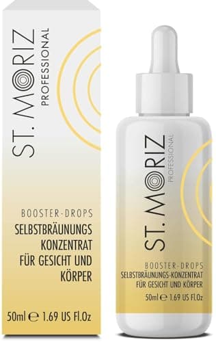 ST. MORITZ Selbstbräuner Face Mist - Für ein sanftes Bronzieren des Gesichts, ideal für tägliche Verwendung - Mit Pflanz
