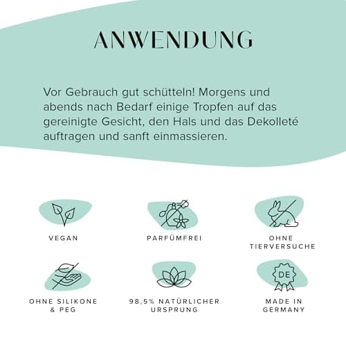 Microbionik Niacinamide Serum 10% mit Hyaluron, Aloe Vera, Zink-PCA & Ectoin für verfeinerte Poren und mildere Hyperpig