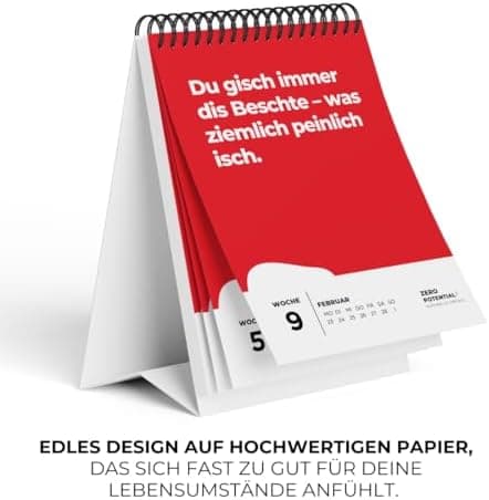 Demotivierender Adventskalender für Erwachsene - 30 Tage voller Hoffnungslosigkeit
| Erwachsener Demotivierender Advent