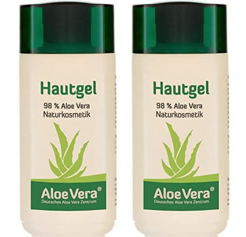 Dr. KIM BEISEL Reines Aloeveragel 98% (2 Stück à 200ml) für Sensibles Haut, Reinigung & Nourishment, pH-Gerecht & Bio-Ze