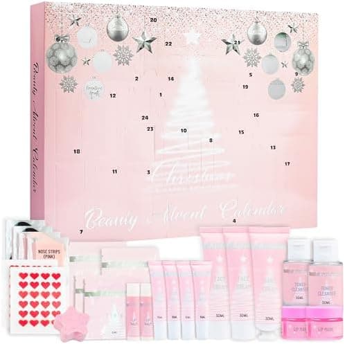 KreativeKraft Adventskalender 2025 Für Frauen Als Teenager Geschenkidee Für Mädchen Fokus Auf Hautpflege Und Beauty Schm