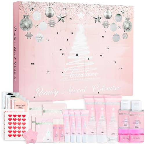 KreativeKraft Adventskalender 2025 Für Frauen Als Teenager Geschenkidee Für Mädchen Fokus Auf Hautpflege Und Beauty Schm