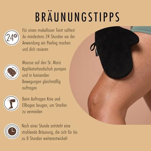 ST. MORITZ Selbstbräuner Face Mist - Für ein sanftes Bronzieren des Gesichts, ideal für tägliche Verwendung - Mit Pflanz