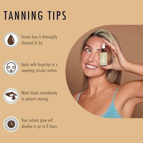 ST. MORITZ Selbstbräuner Face Mist - Für ein sanftes Bronzieren des Gesichts, ideal für tägliche Verwendung - Mit Pflanz