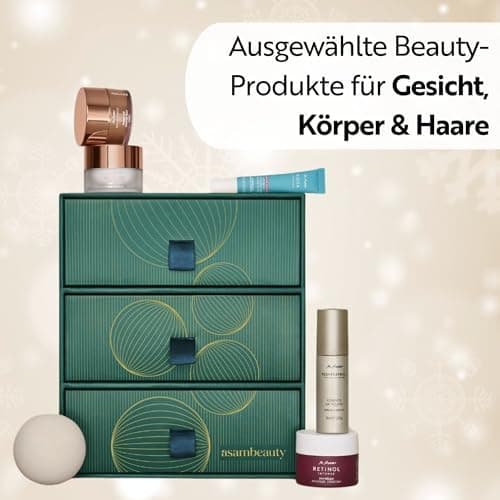 M. Asam Adventskalender 2025 - Make-up Adventskalender für Beauty-Liebhaber im Wert von 225 €, 24 Beauty-Überraschungen,