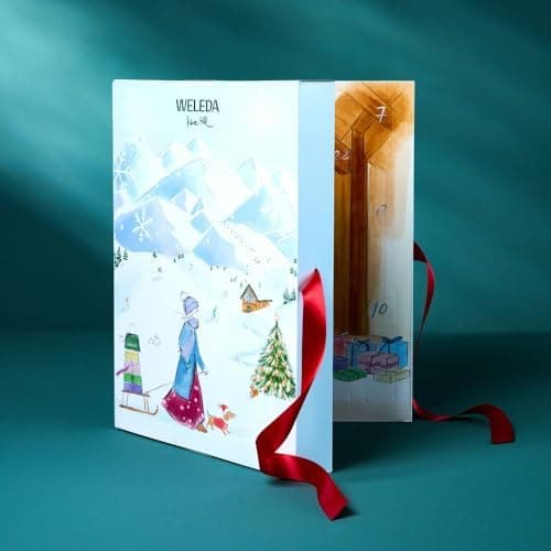 WELEDA Bio Adventskalender 2025 - Premium naturliche Gesichts- & Körperpflege für Männer & Frauen zum besonderen Weihnac