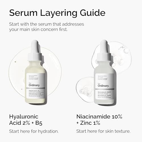 THE ORDINARY Niacinamid 10% + Zink 1% - Erfolgreiches Reinigungs- und Sommerspfefullyon Produkt für Misshalt und Überpr