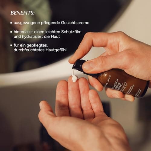 JUNGLÜCK Hyaluron Creme Hochdosiert Gesicht Mittel - Anti-Aging Feuchtigkeitscreme für reife Haut - ideal für Nacht & T