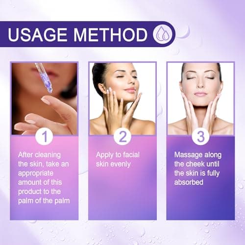 B3 Niacinamid Serum Für Das Gesicht – Minimiert Poren Und Strafft Mit Hyaluronsäure | Feuchtigkeitsserum Für Ein Pralles