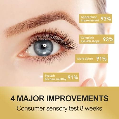 Wimpernwachstumsserum Augenbrauen Serum 5ML - Für Längeres, Dickeres, Volleres Wachstum mit langanhaltender Wirkung