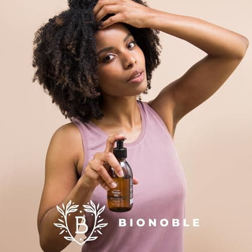 BIONOBLE Jojobaöl Bio Kaltgepresst für Sehnenpflege und Pickelregulation - Haare, Gesicht, Körper, Nägel - Hexanfrei, V