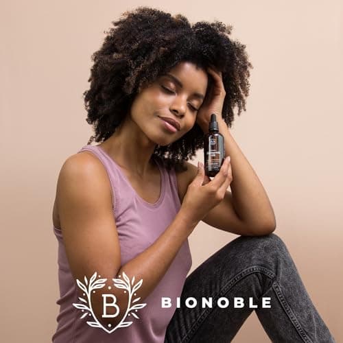 BIONOBLE Jojobaöl Bio Kaltgepresst für Sehnenpflege und Pickelregulation - Haare, Gesicht, Körper, Nägel - Hexanfrei, V