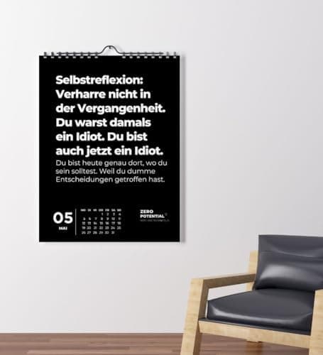 Demotivierender Adventskalender für Erwachsene - 30 Tage voller Hoffnungslosigkeit
| Erwachsener Demotivierender Advent