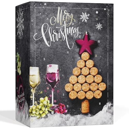 UMBRELLA® Retro Vintage Adventskalender 24x Süßigkeiten – Erinnerungen aus den 80ern, 90ern & 2000ern – Perfekt zum Nasc