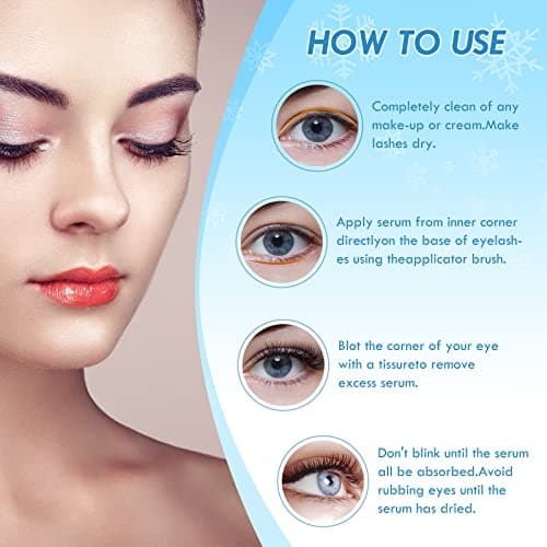 Wimpernserum Ohne Hormone Lashes Serum für längeres, dickeres Wachstum
| Lash Serum Augenbrauenverstärker und Wimpernse